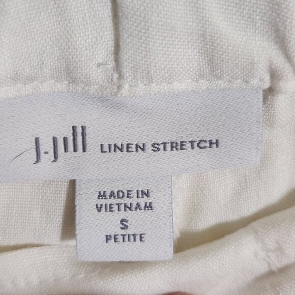 J. Jill Lot Of 3 Stretch Linen Blend Pull On Pants Size S - Picture 9 of 10